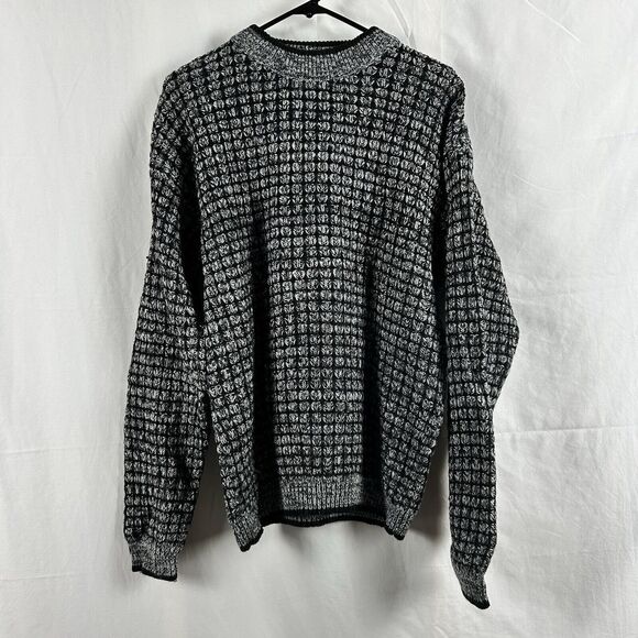 Melange Other - Vintage Melange Sweater Streetwear Mens Large Knit Crewneck Acrylic 90s